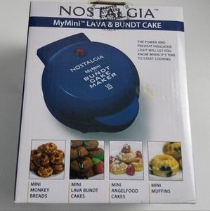 Nostalgia MyMini Lava & Bundt‎ Cake